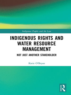 cover image of Indigenous Rights and Water Resource Management